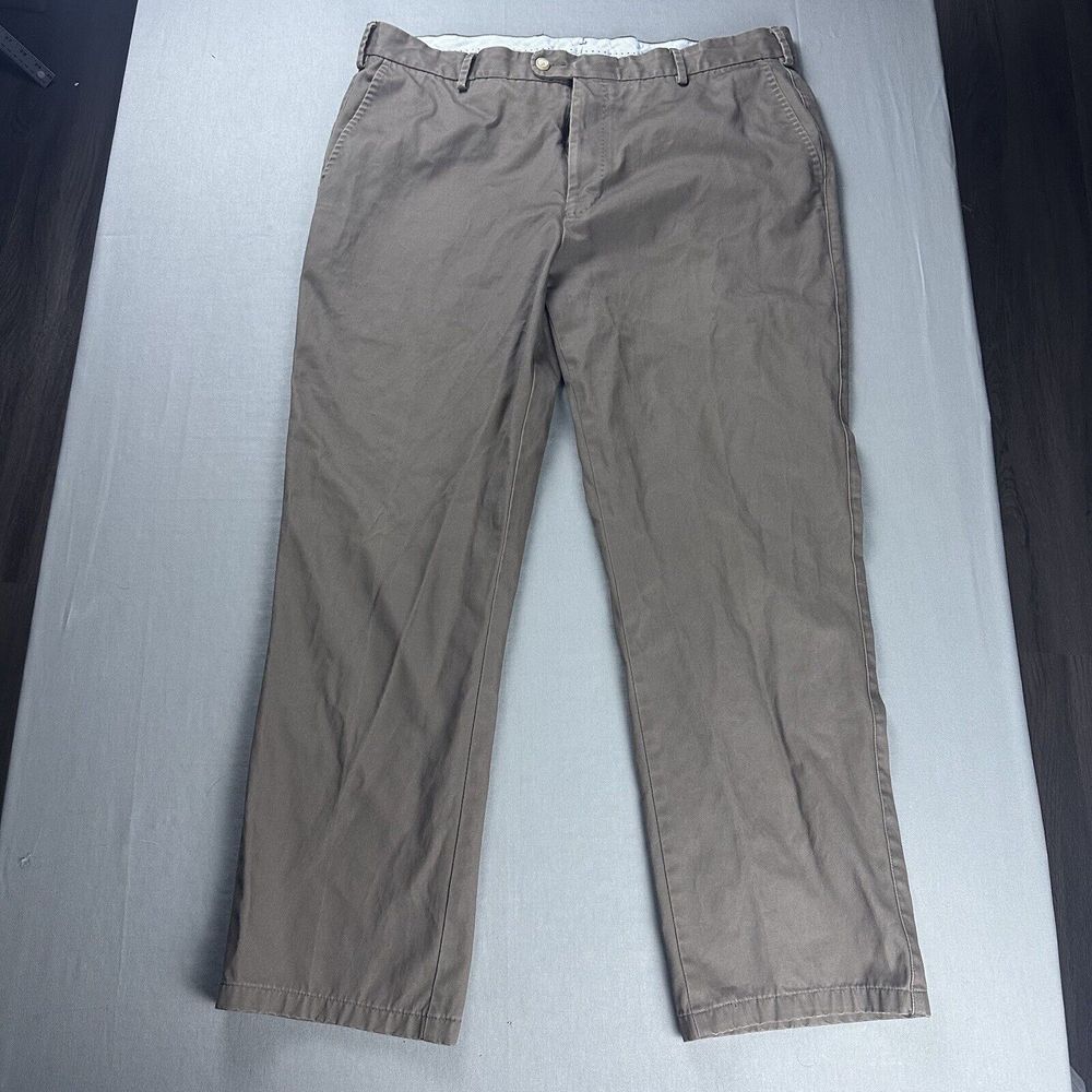 Peter Millar Pants Mens 38x30 Khaki Tan Golf Chino Trousers Pima Cotton